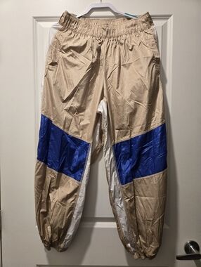 FREE PEOPLE MOVEMENT IN THE STARS COLOR BLOCK JOGGERS PANTS - Size XL